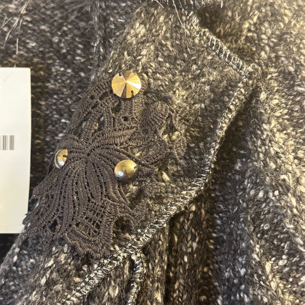 Funsport Women’s Gray Knit Cardigan Size XL - Picture 4 of 16